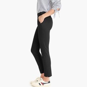 NWT J. Crew Martie Pants in Black
